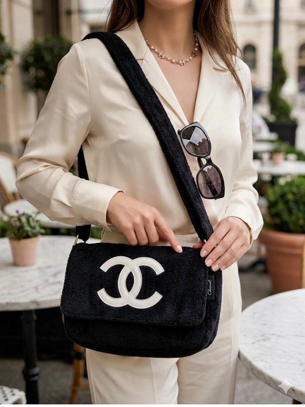 Chanel VIP Black & White Crossbody NWT